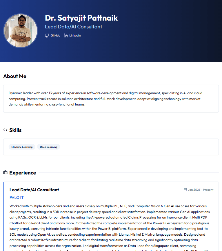 AI-generated cover letter example